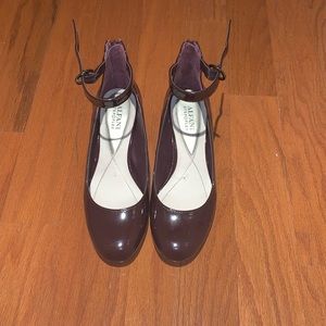 Alfani Heal Shoes - Burgundy Color